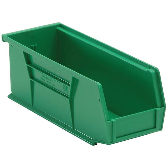 Quantum Storage Systems® Green ULTRA Stack & Hang Bin | 10.875" x 4.125" x 4" | Michaels®